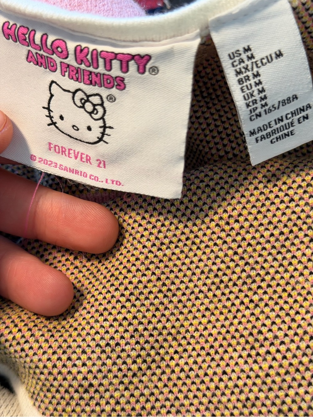 Hello Kitty Knit Crop Tank - Picture 2 of 7